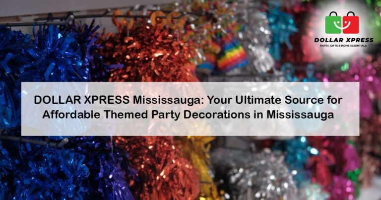 Your Ultimate Source for Affordable Themed Party Decor in Mississauga