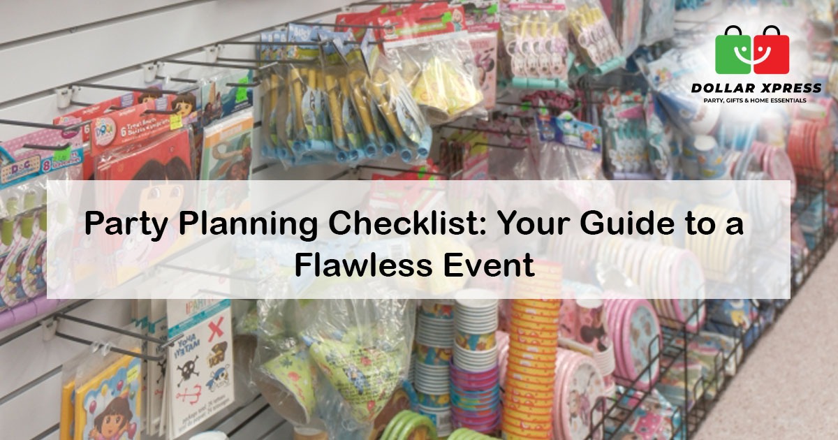 Party Planning Checklist: Your Guide to a Flawless Event