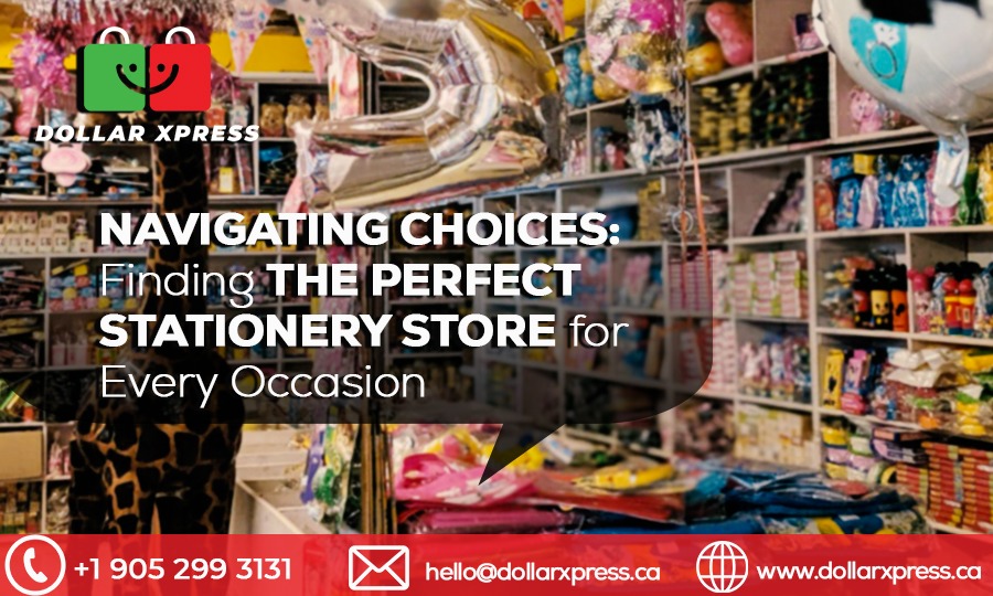 Navigating Choices: Finding the Perfect Stationery Store for Every Occasion