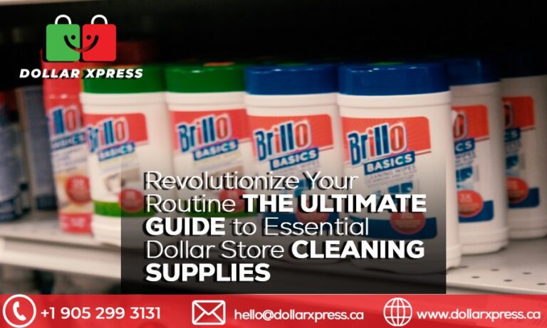 Revolutionize Your Routine The Ultimate Guide to Essential Dollar Store Cleaning Supplies