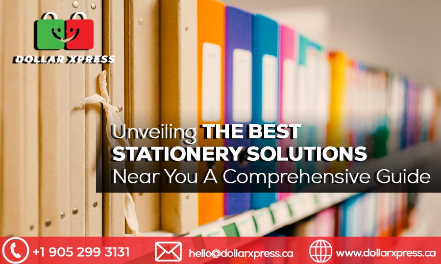 Unveiling the Best Stationery Solutions Near You A Comprehensive Guide
