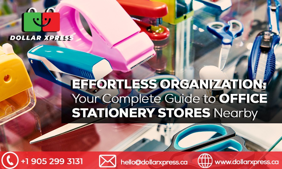 Effortless Organization: Your Complete Guide to Office Stationery Stores Nearby